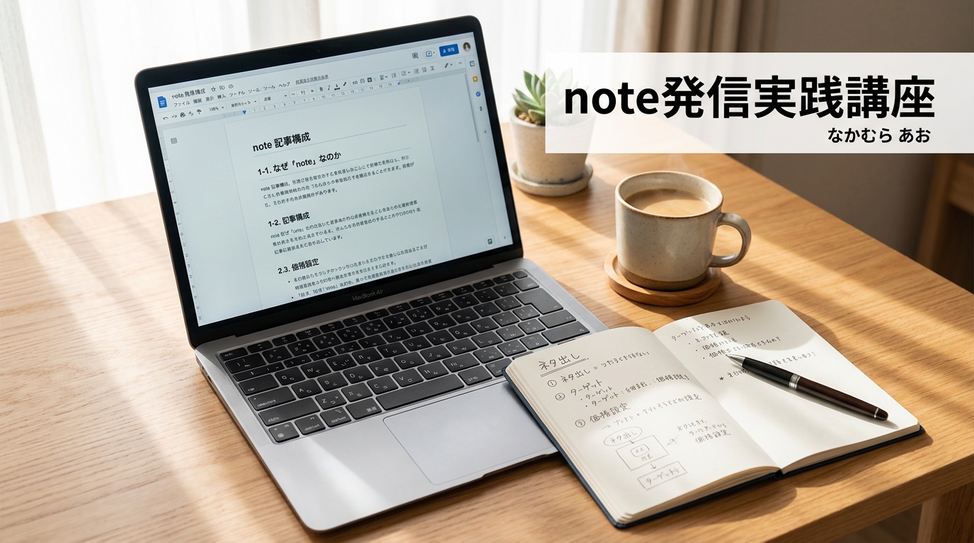 note発信実践講座