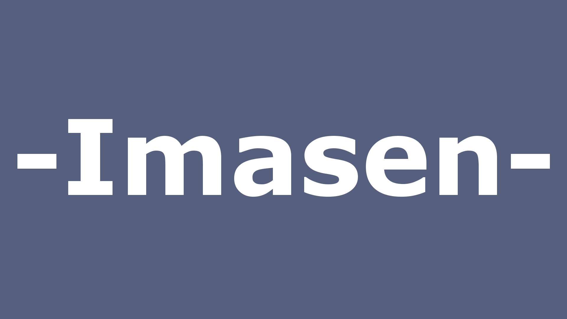 -Imasen- いまさら先生に聞けない数学